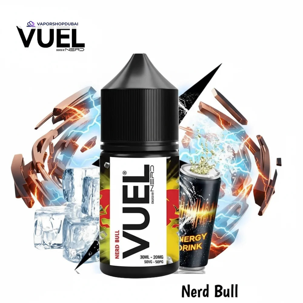 VUEL Nerd Saltnic 30ml Created By Fraxlabs Nerd In UAE